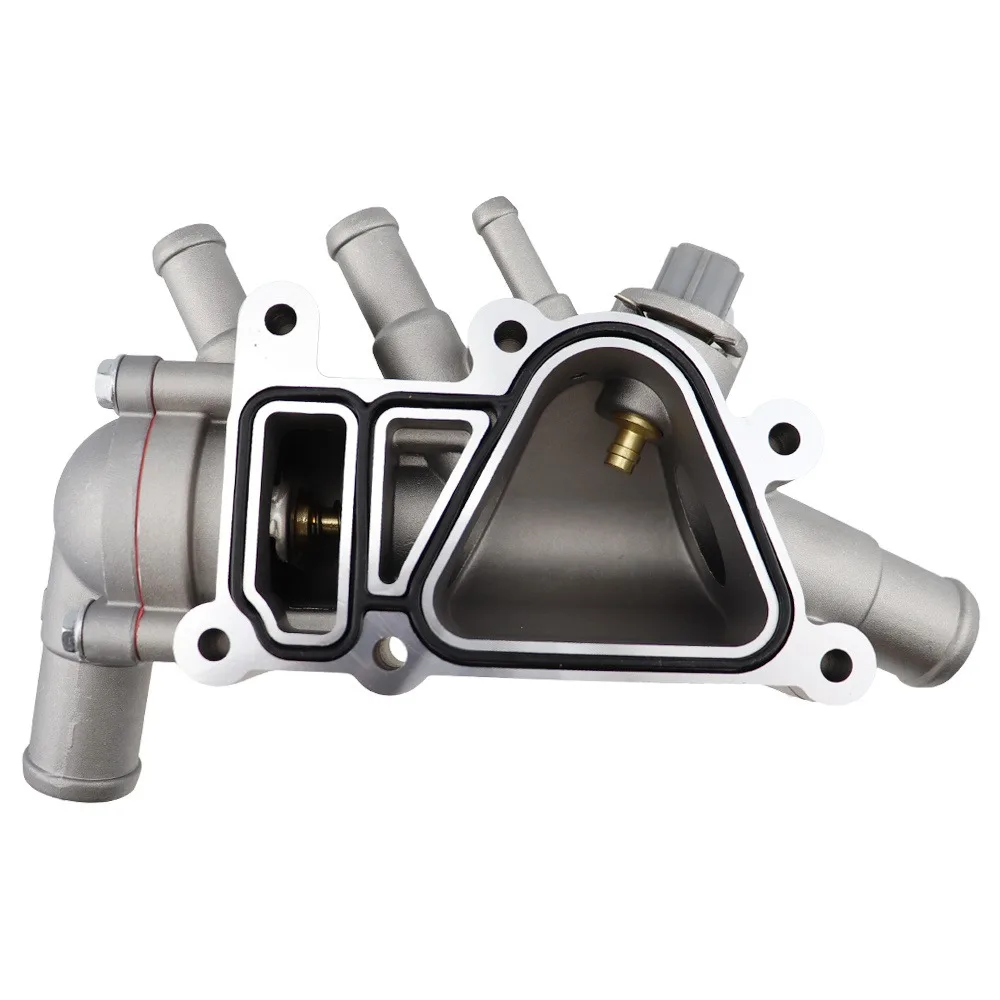 Kit  ensamblaje  la cubierta l termostato  aluminio para la salida  la bomba  agua l refrigerante l motor, compa