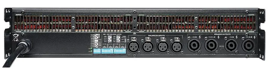 FP10000 4 Channel Passive Amplifier Match Line Array Subwoofer for Professional Stage - view 3