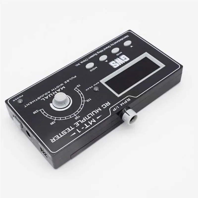YSUN-MT-1 RC Multiple Tester PWM Signal Generator Digital Servo ESC Remote Transmitter Receiver Rotor Speed Test Tool