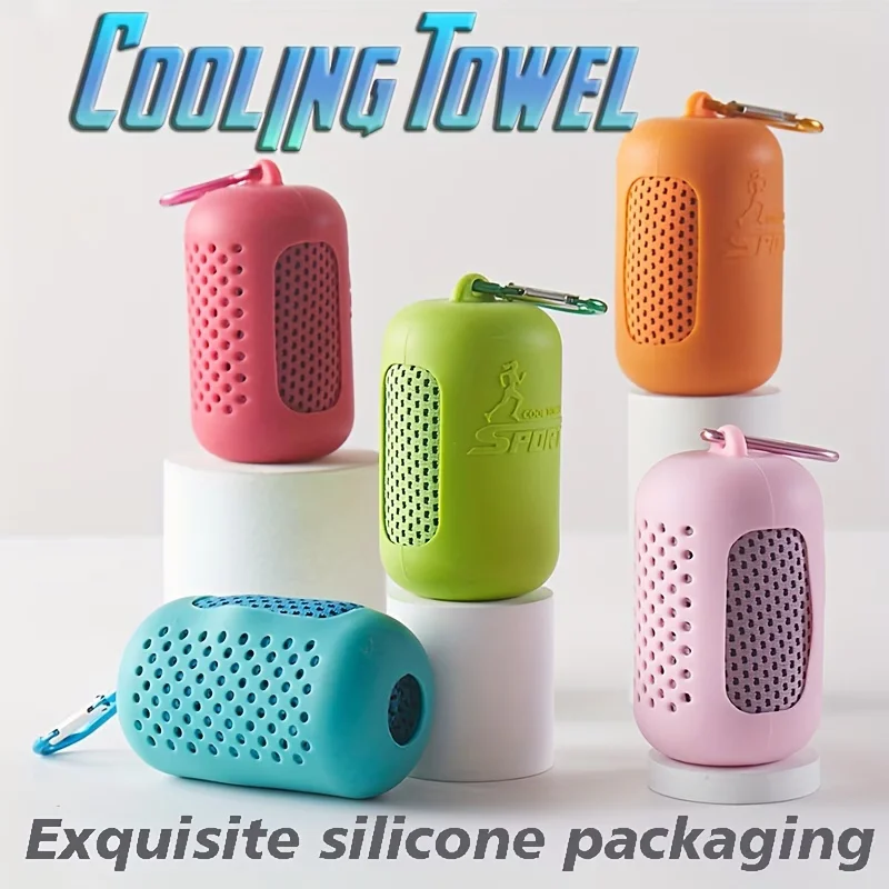 Pc Chilly Cooling Towel, Breathable Ice Towel for Sports Yoga Gym Camping Neck & Face Sun Relief