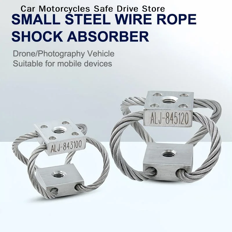 【M】ALJ-84 Wire Rope Vibration Isolator Shock Absorber For Car Vehicle Marine Boat UAV Drone Gimbal Camera Precision Instrument