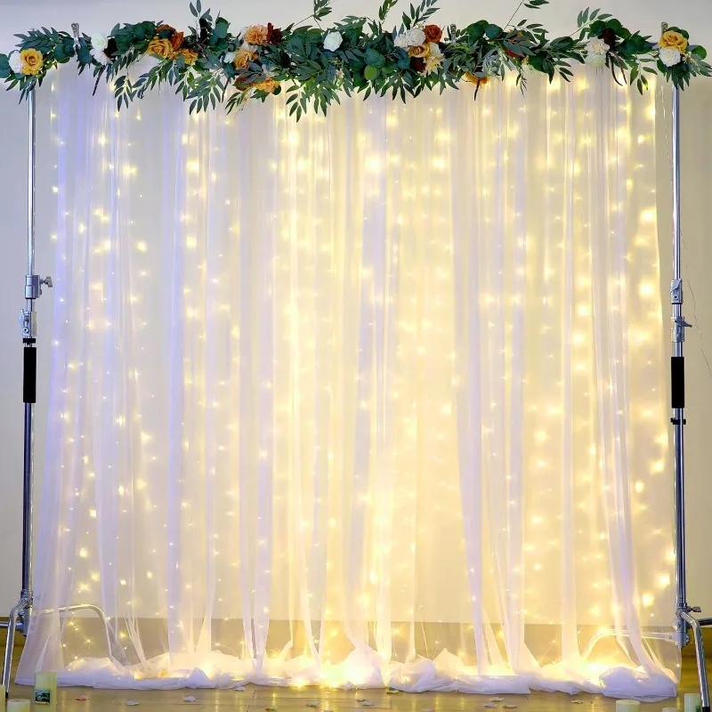 USB Wedding Party LED String Lights Fairy Christmas Garland Holiday Home Bedroom Decoration