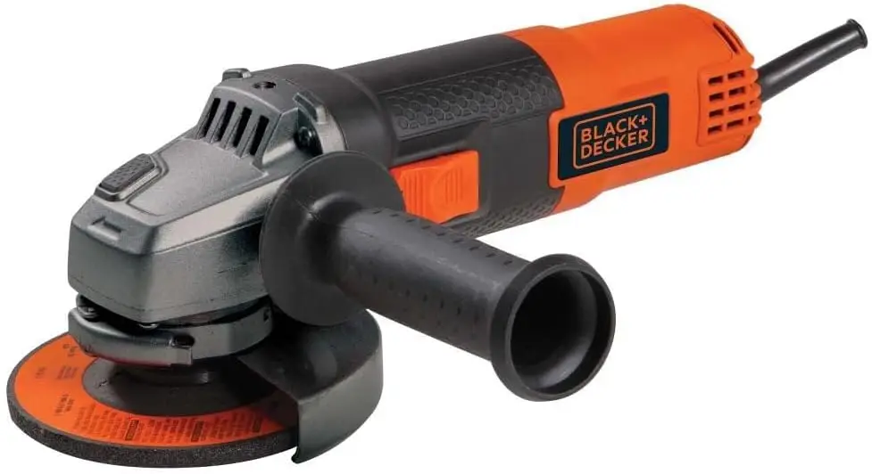 

4-1/2-Inch 6.5-Amp Angle Grinder Tool with Metal Gear Case and Spindle Lock for Easy Use