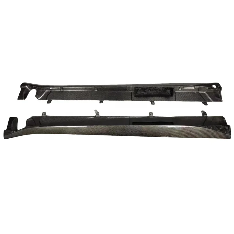 

High quality TM style Dry Carbon fiber side skirts Door side spoiler For Aston Martin Vantage 2018-2019