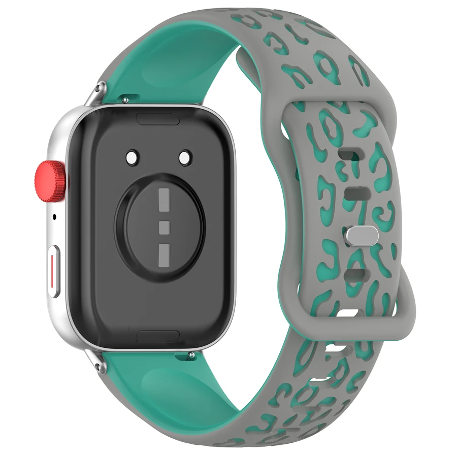 Universele 22mm 20mm 18mm Horlogebanden 3D Siliconen Band 2-Kleur Rubber Polsband voor Huawei Samsung Xiaomi Amazfit Smartwatch