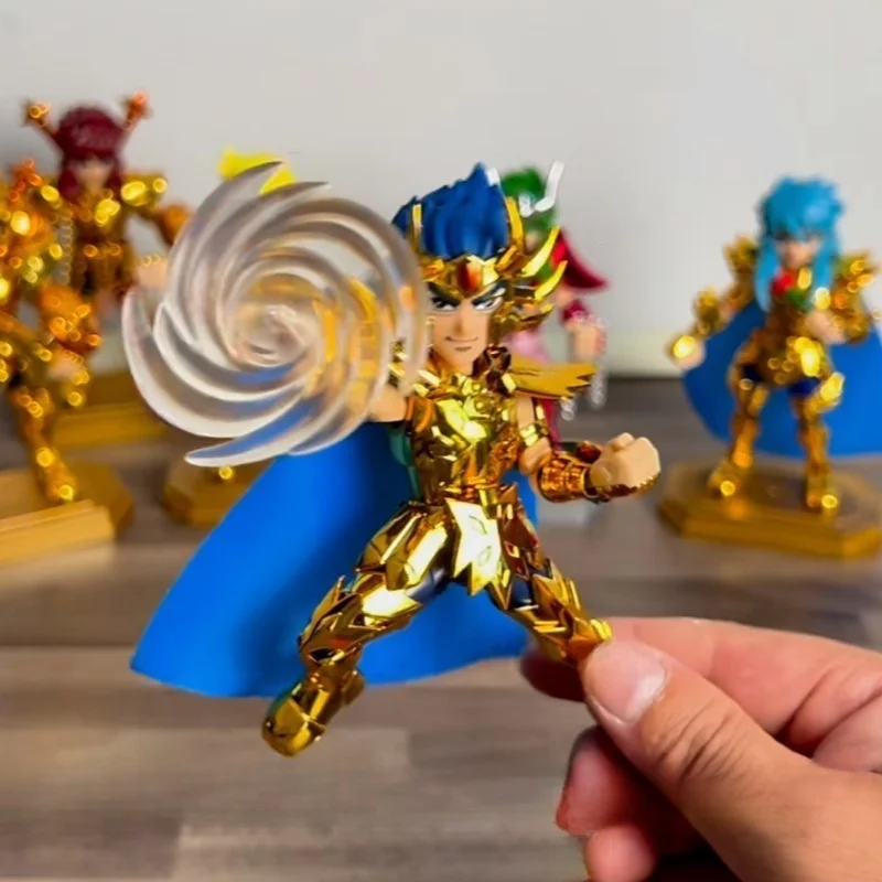 新作 カイユー 聖闘士星矢 ブロックマン 聖地伝 Vol.2 12星座 乙女座 天秤座 射手座 ブラインドボックス アクションフィギュア おもちゃ