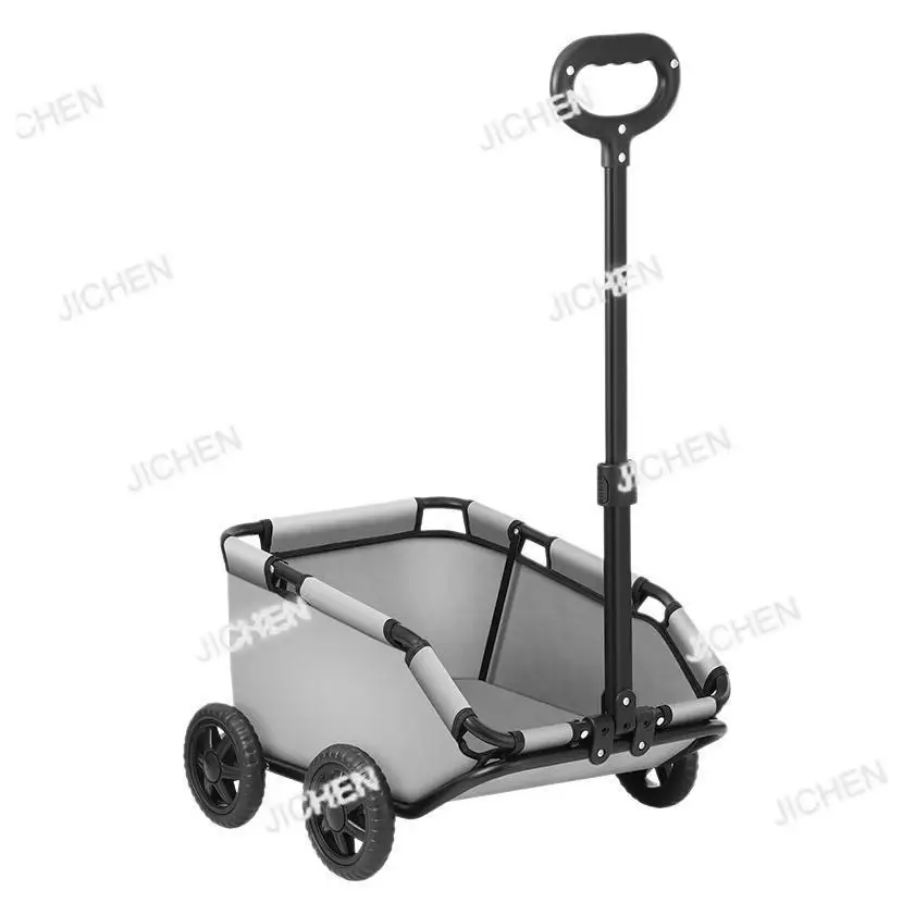 

Маленькая тележка для домашних животных, собака, кошка, Тедди, тележка для путешествий, легкая складная тележка для домашних животных