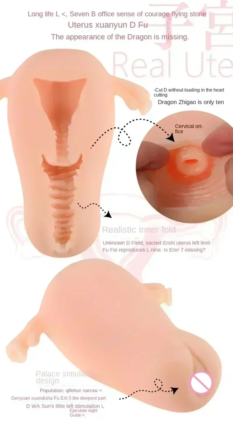 Pussy Anal Vaginator Masturbation Cup for Men Vagina Male Vibrator Simulation Uterine Vacuum Pocket Sex Toys Adult 18+ view 3