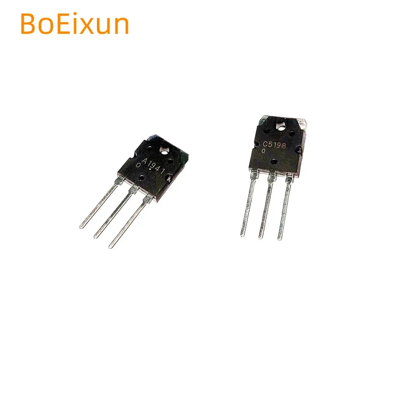 5Pcs/Lot 2SA1941 2SC5198 A1941 C5198 TO-3P TO-247 Audio Power Amplifier Tube New Good Quality Chipse