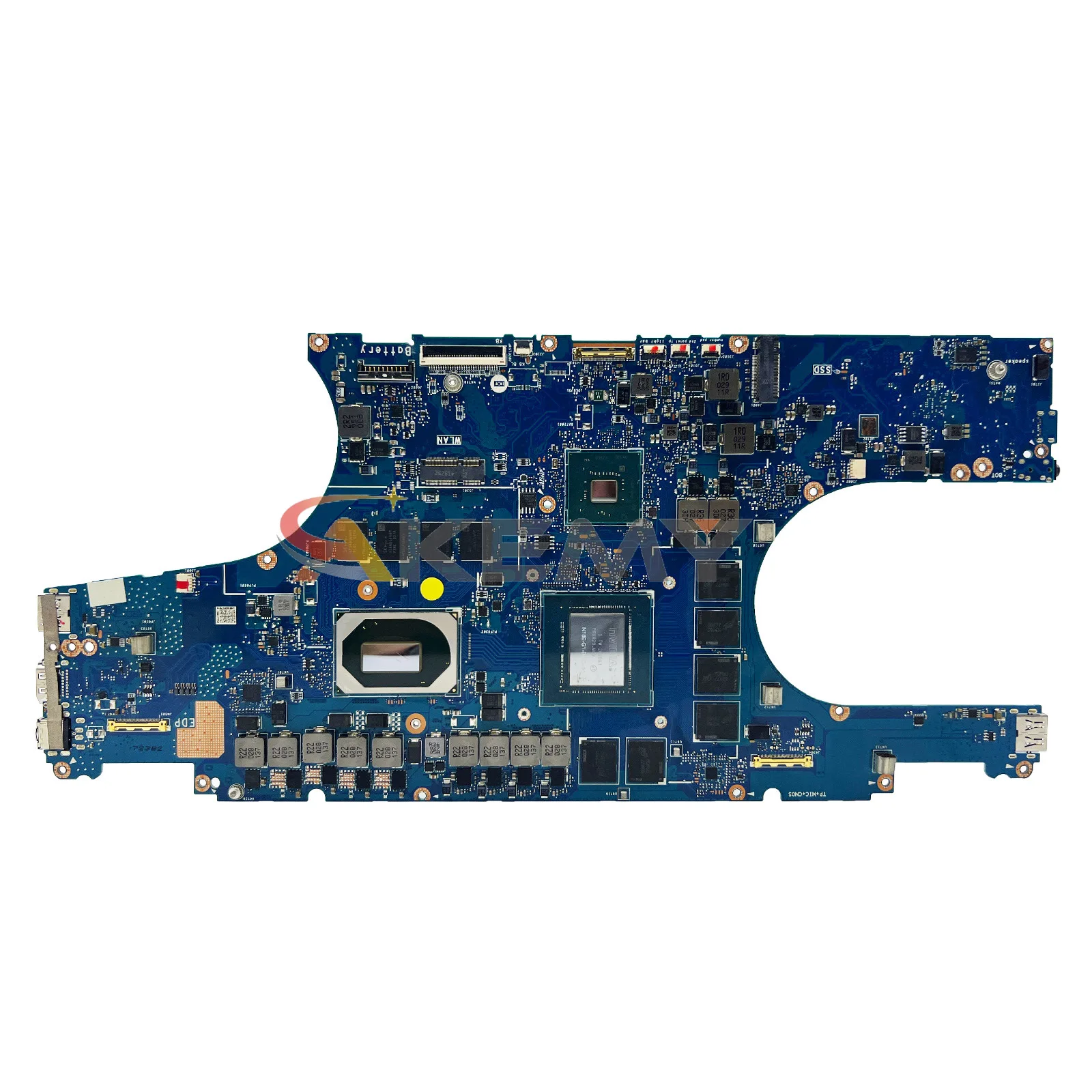 AKEMY For ASUS Zenbook Pro Duo UX581 UX581L UX581LV Laptop Motherboard With i9-10980HK CPU RTX2060/6G 32G RAM Fully test ok