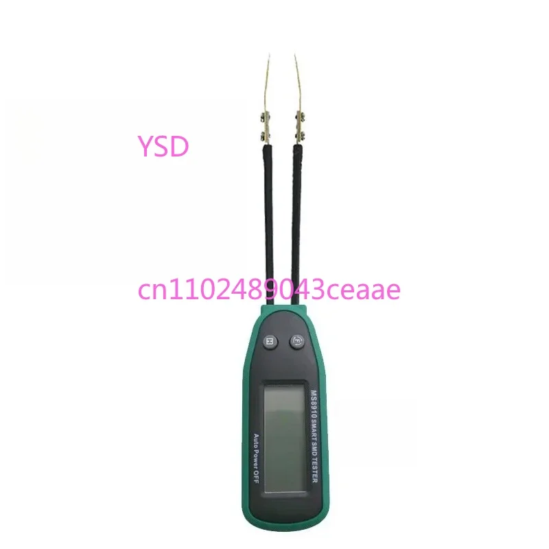 

MS8910 Умный тестер SMD с автоматическим сканированием, измерением сопротивления, емкости, диодов, функцией проверки целостности цепи