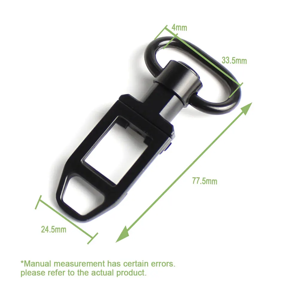 SOTAC-Tactical QD Sling Swivel Buckle, Vertical Sling, Base Mount, 20mm, Keymod Rail Fit, Steel Button Accessories