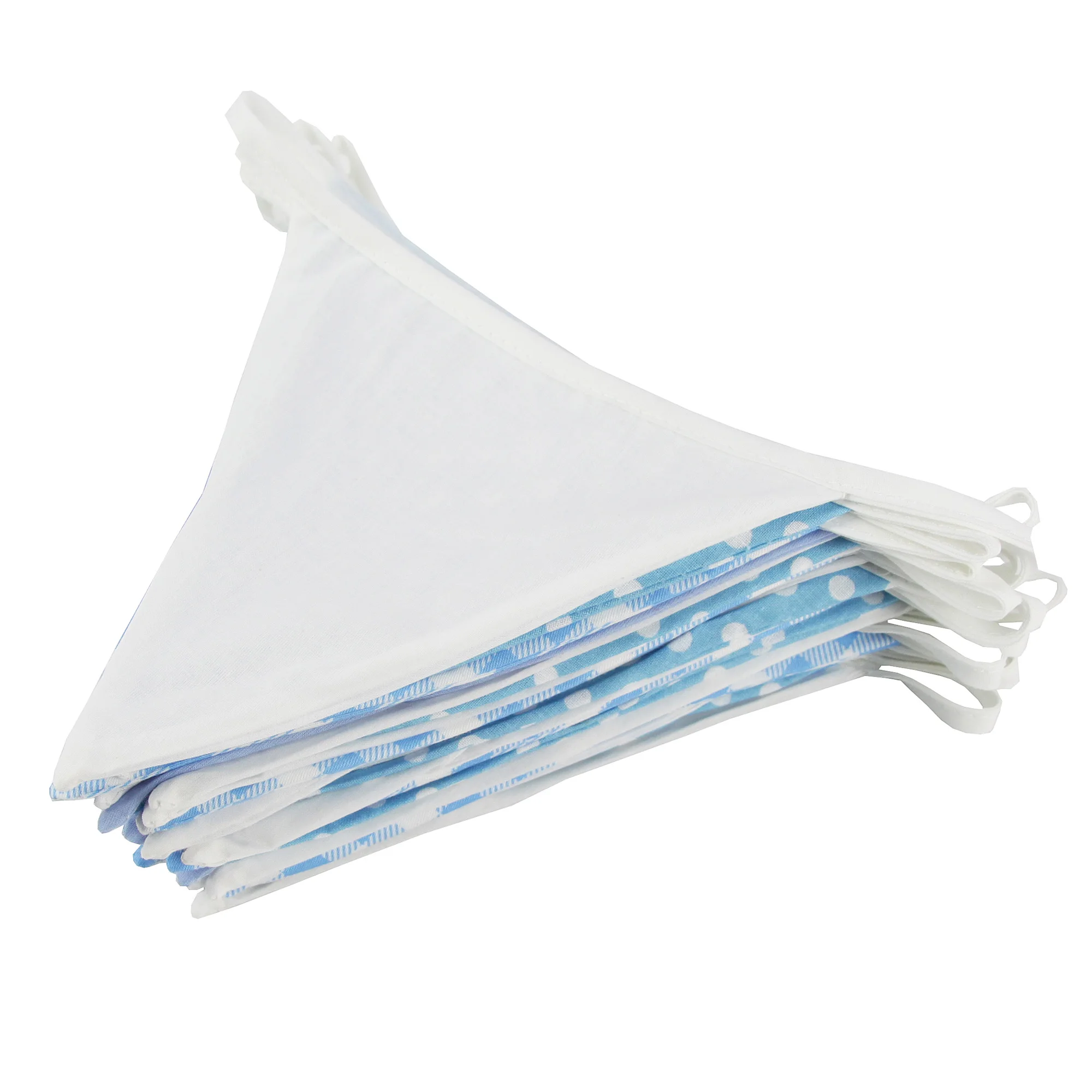 Neue 10 mt 36 fahnen Weiß Baumwolle Spitze Stoff Bunting Flags Hochzeit Party Dekoration Banner Hause Braut Dusche Bunting Garland – Detail 33