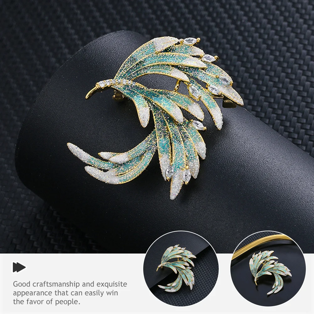 Half Swirl Brooch Pin Jewelry Brooches for Women Scarf Clip Decorative Clothing Aesthetic