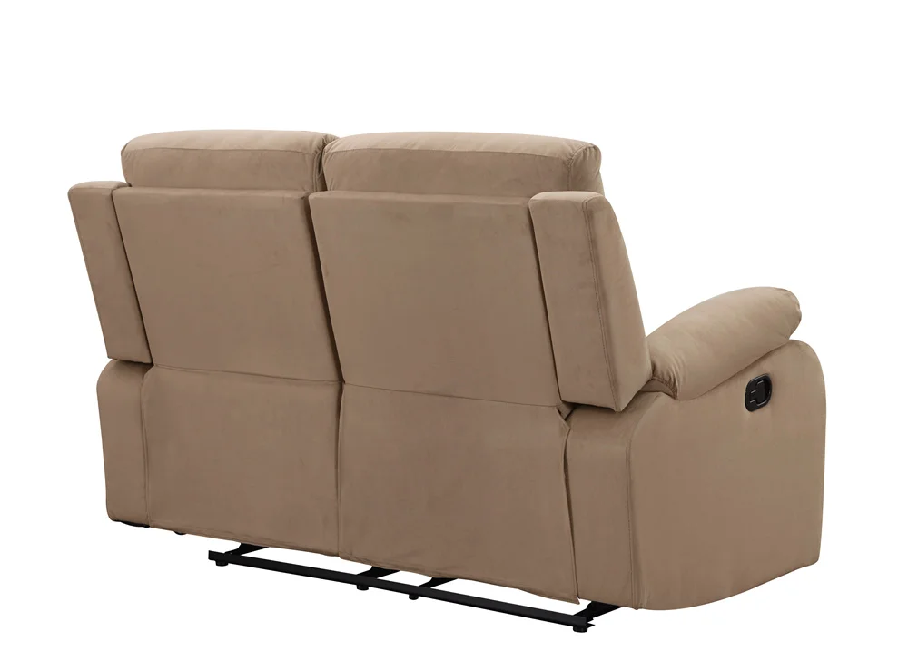 Microfiber fabric double sofa office living room