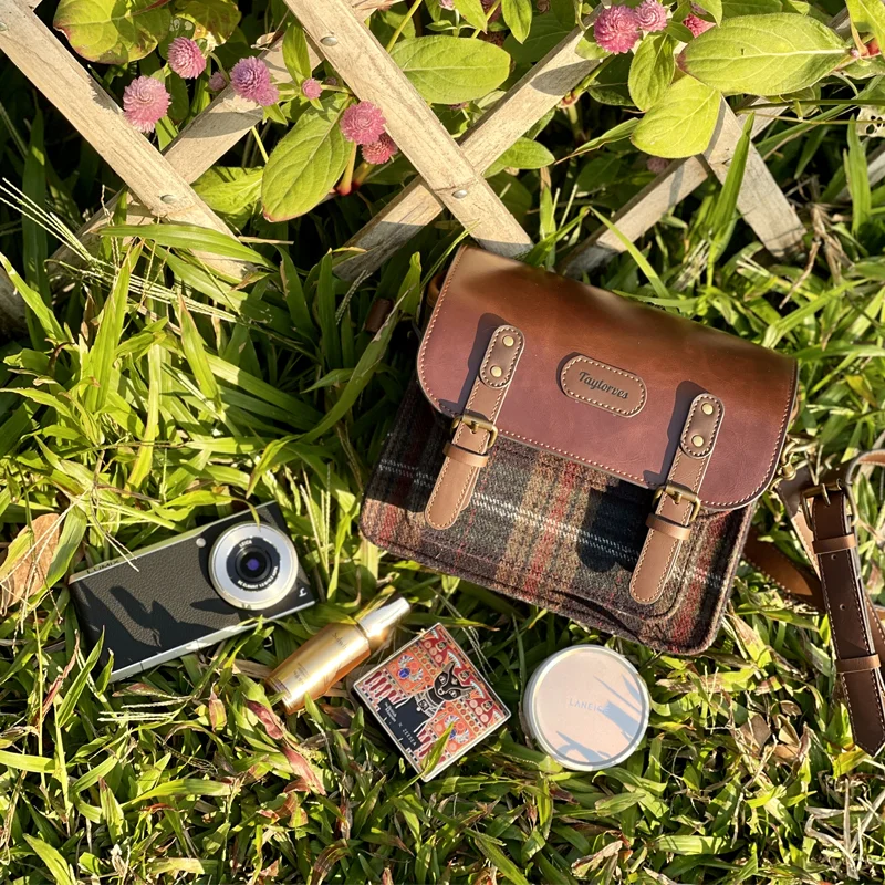 

Pu Leather Camera Bag Photography Camera Shoulder Bag for Sony, Fujifilm X-T4/X-T5, Canon EOS R6/D2/M50, A7R4/A7III