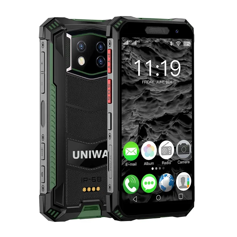 SOYES S10 Max IP68 3.5 Inch Mini Touch Screen 2400mAh battery Support NFC 4GB RAM 128GB ROM Rugged Smartphone