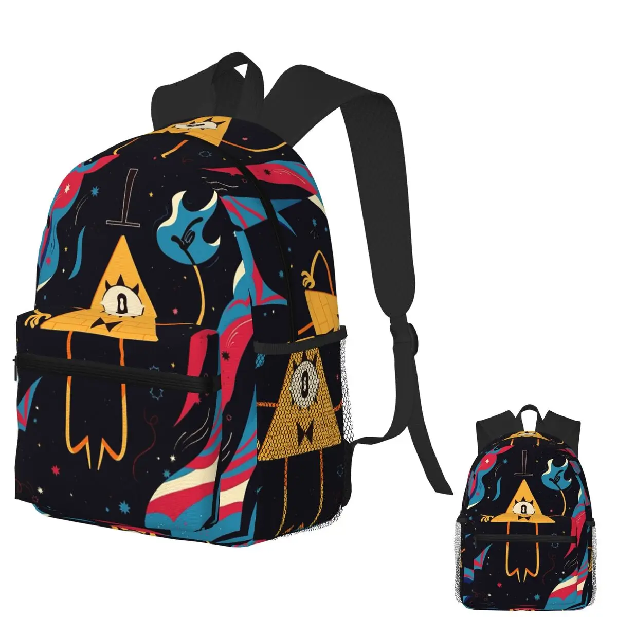 

Cartoon Gravitys Falls Student Backpack School Bag Hiking Travel Daypack for Boys Girls Fashion Bookbag Shoulder Bags
