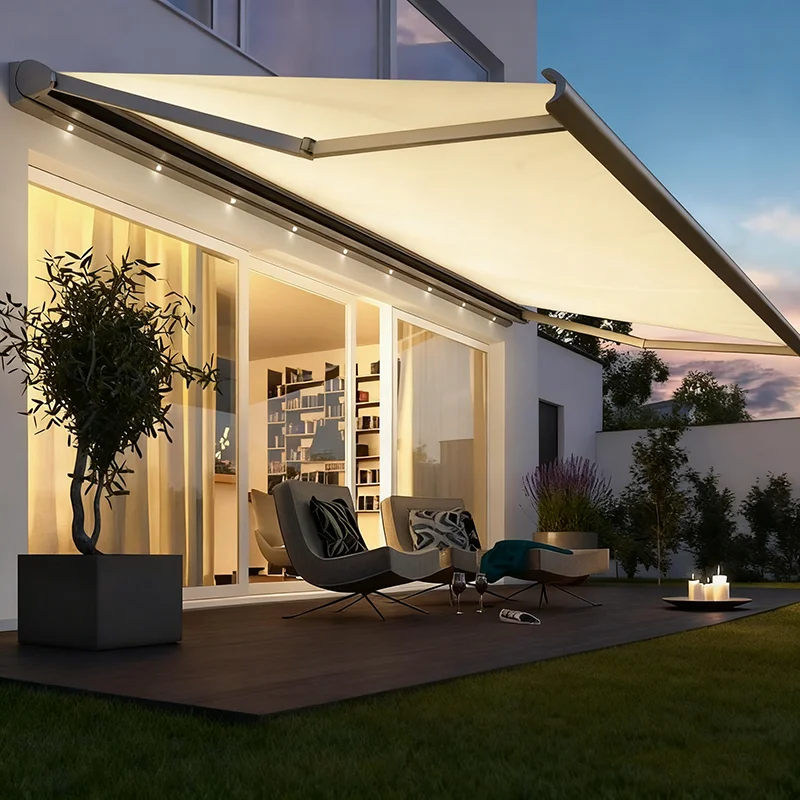 Fashionable Outdoor Rainproof Sunshade Suitable for Backyard of Homes and Around Swimming Pools Awning High Quality Canopy
