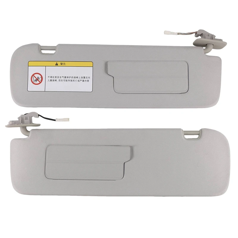 

Left & Right Car Sun Visor Vanity Mirr For Tesla Model 3 Interior 1088738-41-I 1088740-31-I
