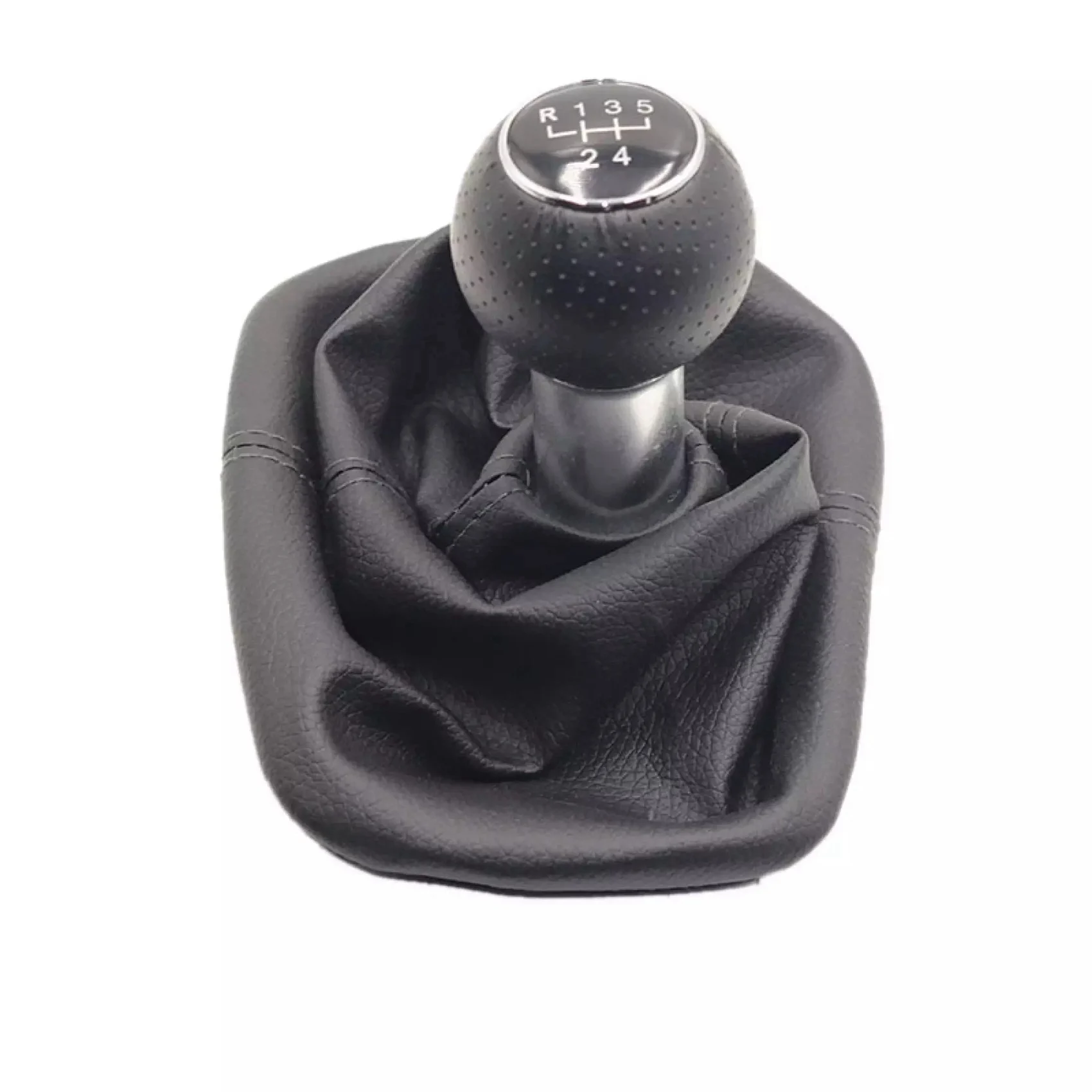 

5 Speed 12mm Gear Shift Knob Lever Shifter Gaiter Boot for Golf 4 IV MK4 R32 Bora Jetta 1999-2004