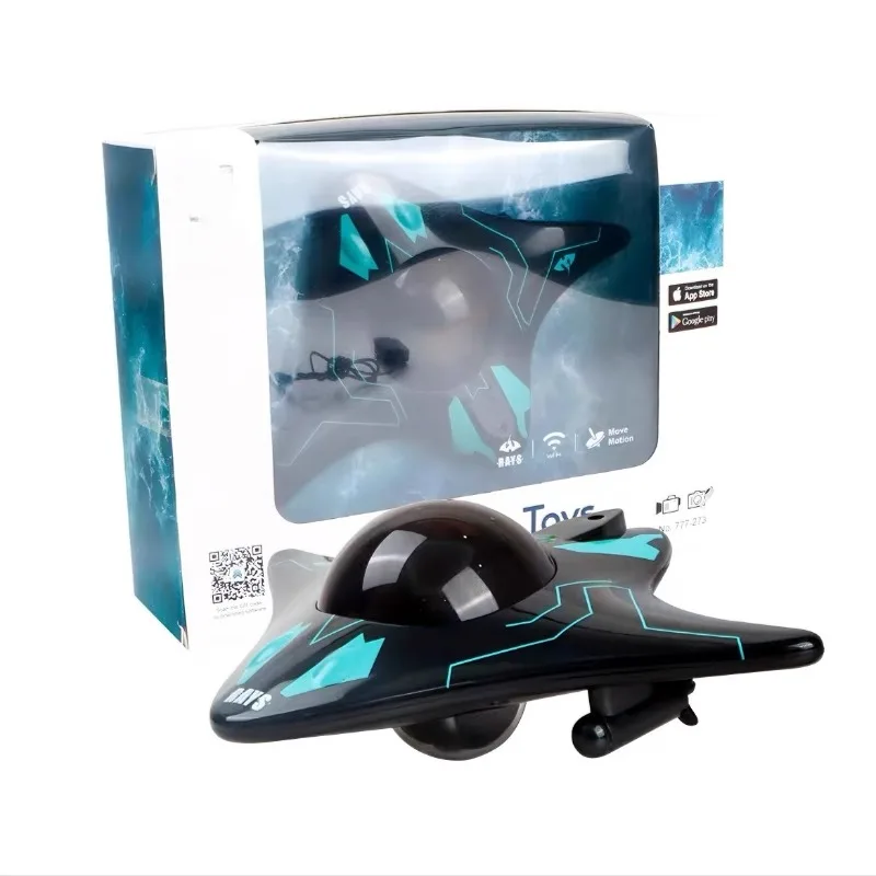 

boat wireless wifi real-time transmission video video electric fish finder submarine speedboat toy