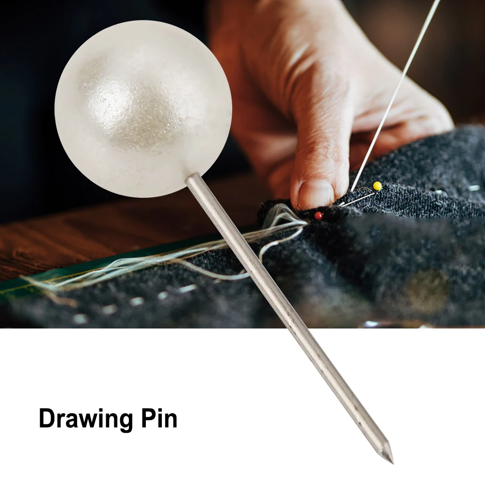 Thumbtack Pushpin Drawing Pin Map Tack 200pcs Round Ball Plastic Pushpin Thumbtack Pins Decorative DIY Tool