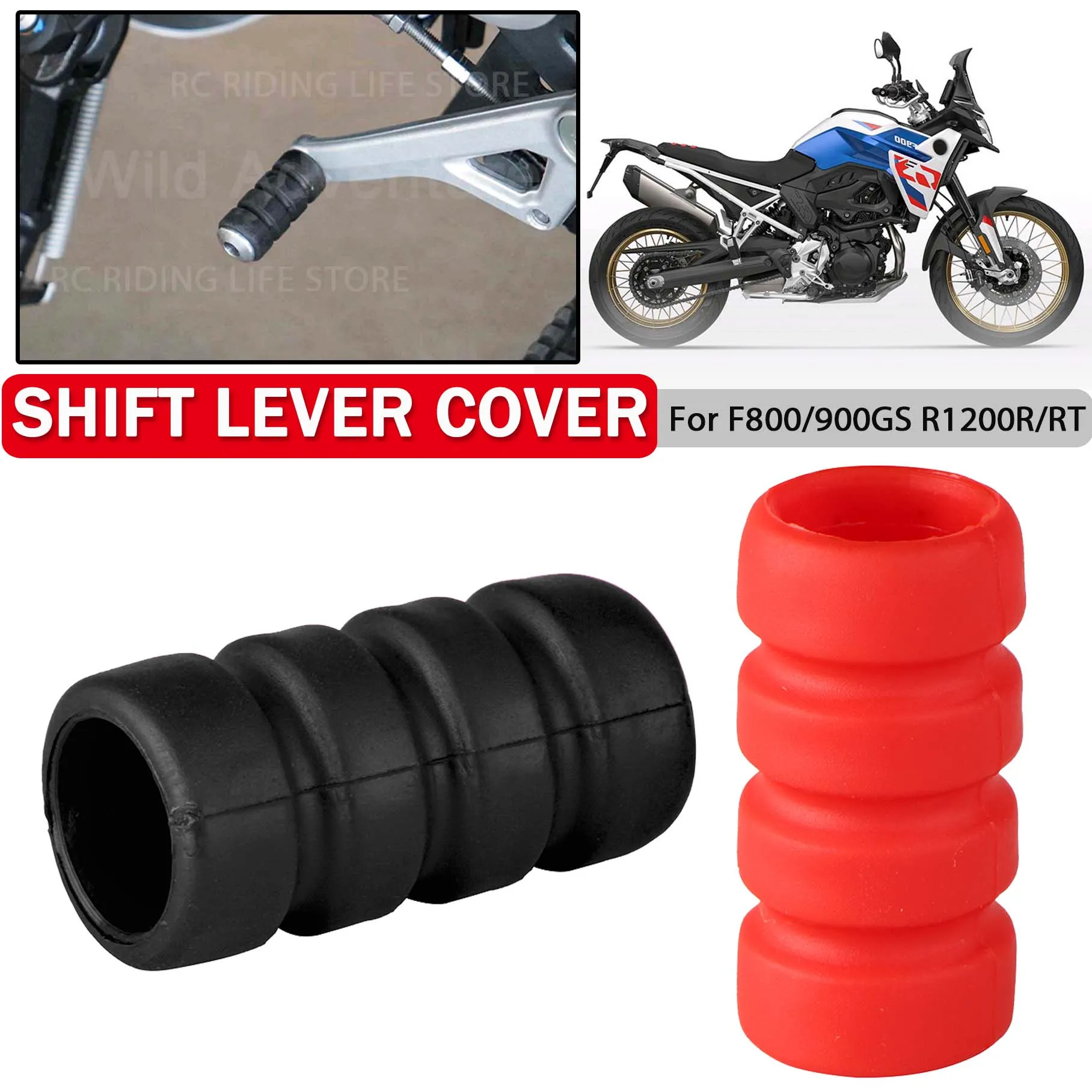 دراجة نارية تعمل بالقدم والعتاد دواسة رافعة تحول لسيارات BMW F800GS F900 GS R1200 R RT ST RS F800 R GT R9T RNineT تو أوتاد القدم غطاء