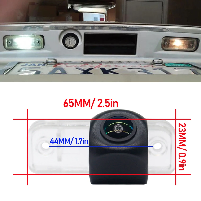 HD CCD Car Rear View Reverse Waterproof High quality RCA Camera For Mercedes Benz ML350 ML300 ML250 ML63 AMG 2012~2013 2014 2015