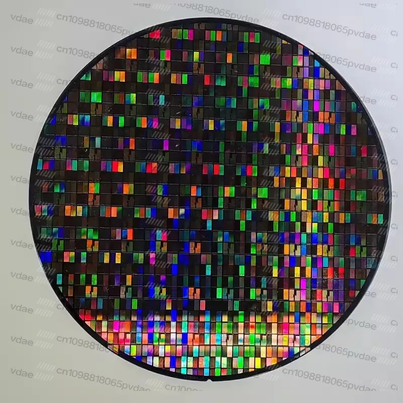 8 Inch Silicon Wafer Wafer Silicon Wafer Integrated Circuit CPU Chip Technology Sense IC Gift Semiconductor Lithography Chip