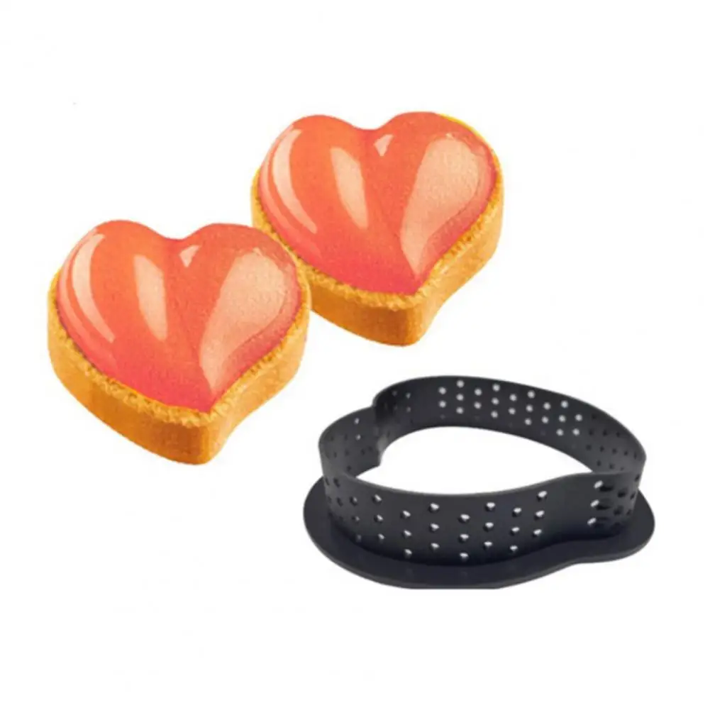 Pie Mold Useful Eco-friendly Baking Mould Household Bakery Cake Mould Mousse Circle Kitchen Gadget