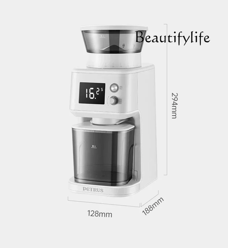 Automatic coffee bean grinder Household small Italian hand grinder