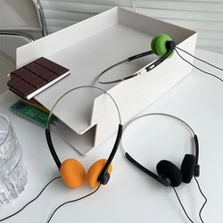 Portable Classic Vintage-80's Headphones Sports Fashion Adjustable Retro Headphone Wired PVC Walkman Laptop
