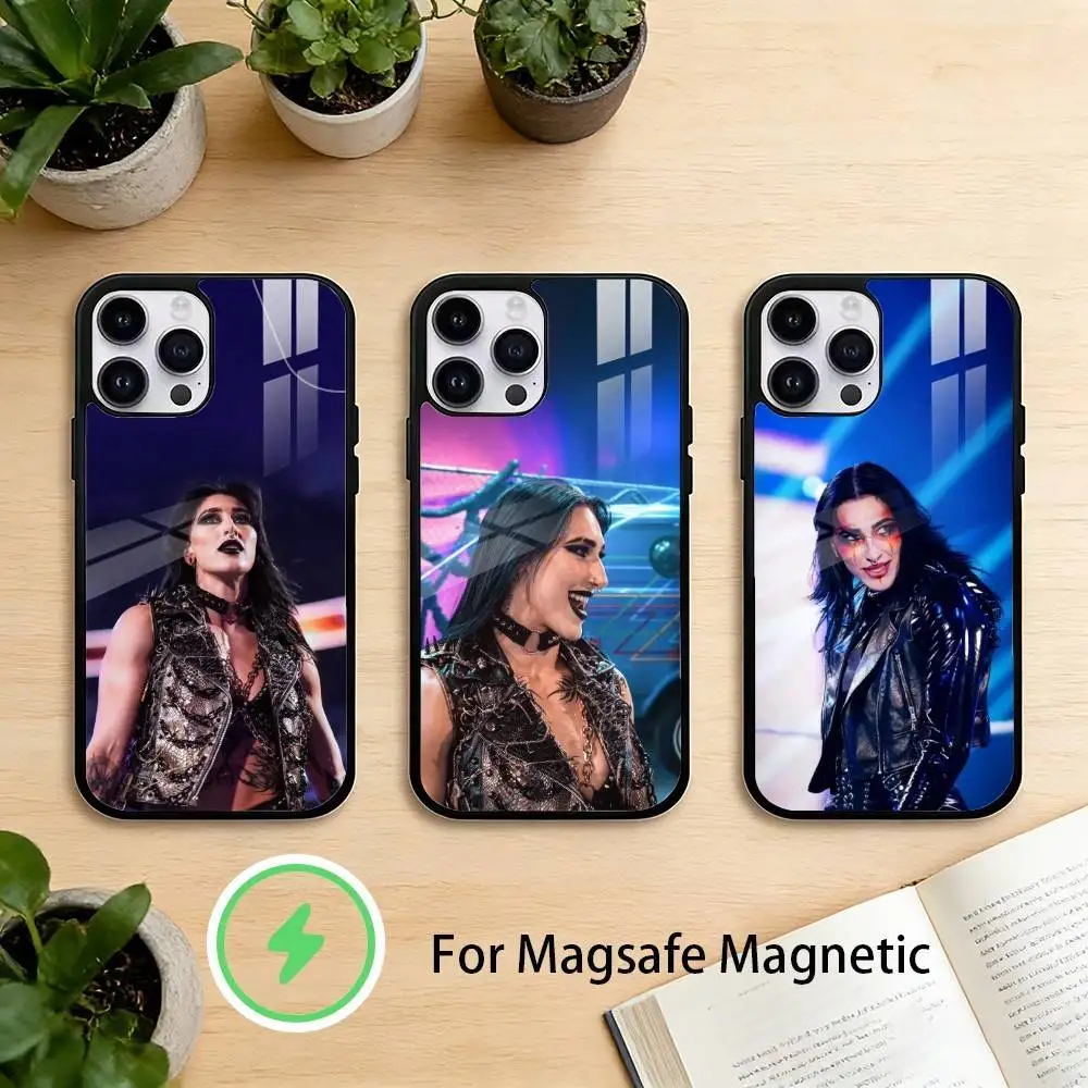 

Rhea R-Ripley Phone Case For iPhone 17 16 15 14 13 12 Pro Max Plus for Mirror Wireless Magnetic Cover