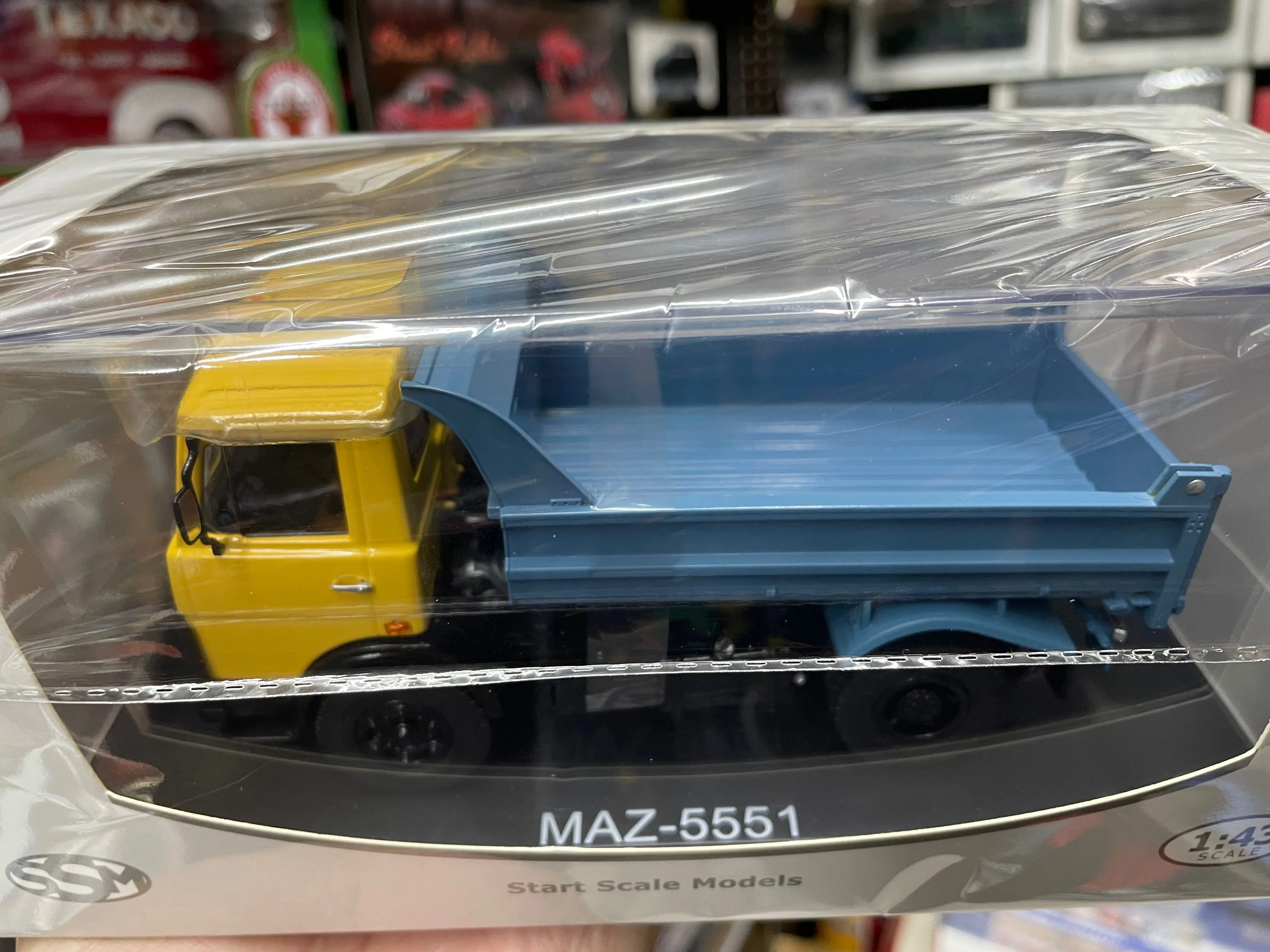 Start Scale Models SSM 1/43 Scale Die-Cast Model Truck Maz-5551 New in Box