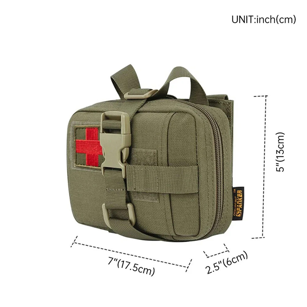 EXCELLENT ELITE SPANKER Tactical Medical Pouch Molle EDC Bag Outdoor Hunting Camping Accessories Pocket