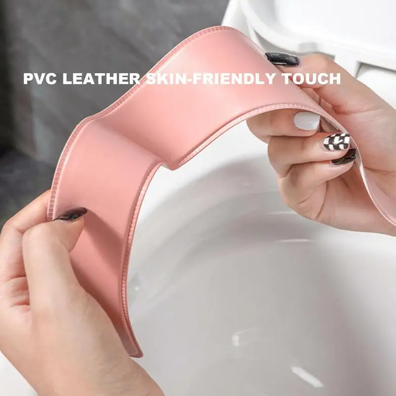 Heating Toilet Seat Cover Pad Soft Toilet Seat Cushion Waterproof Bathroom Seat Cover Pad With Self-Adhesive