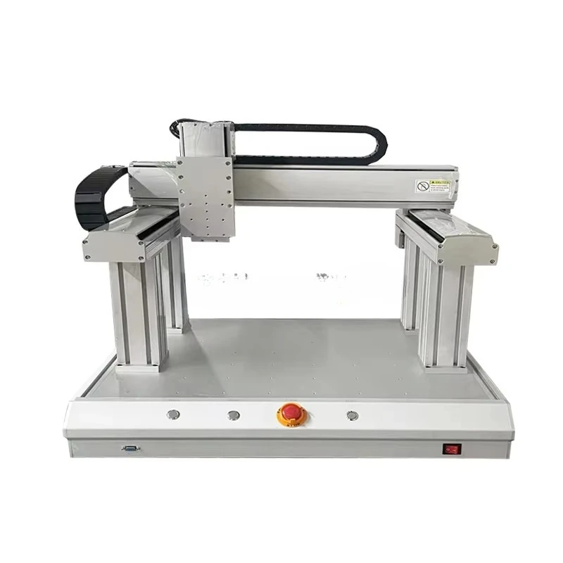 Gantry Type Three-Axis Liquid Filling Machine XYZ Gluing Machine Desktop Platform Glue Dispensing Machine