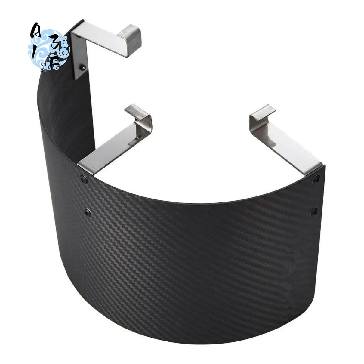 

A13F-Car Cold Air Intake Cone Sport Air Filter Cover Motion Air Filter Cover Heat Shield Carbon Fiber