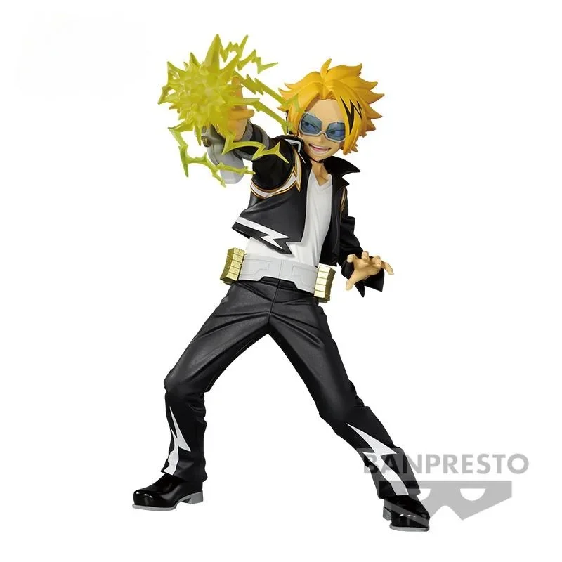 Bandai Original My Hero Academia Anime Figure Kaminari Denki THE AMAZING PLUS-vol.7 Vpl.21Denki Action Figure Toys for Gifts