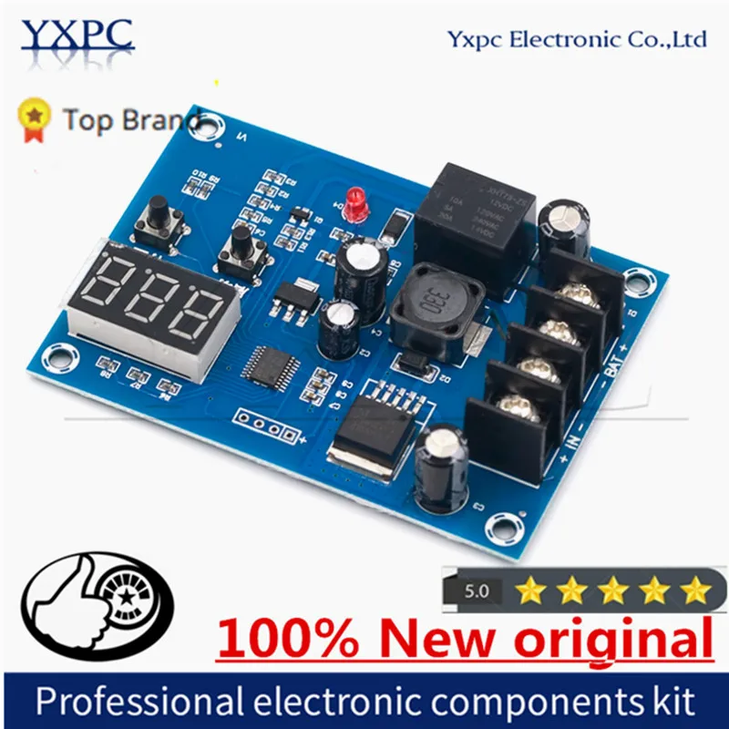 XH-M603 Charging Control Module Digital LED Display Storage Lithium Battery Charger Control Switch Protection Board