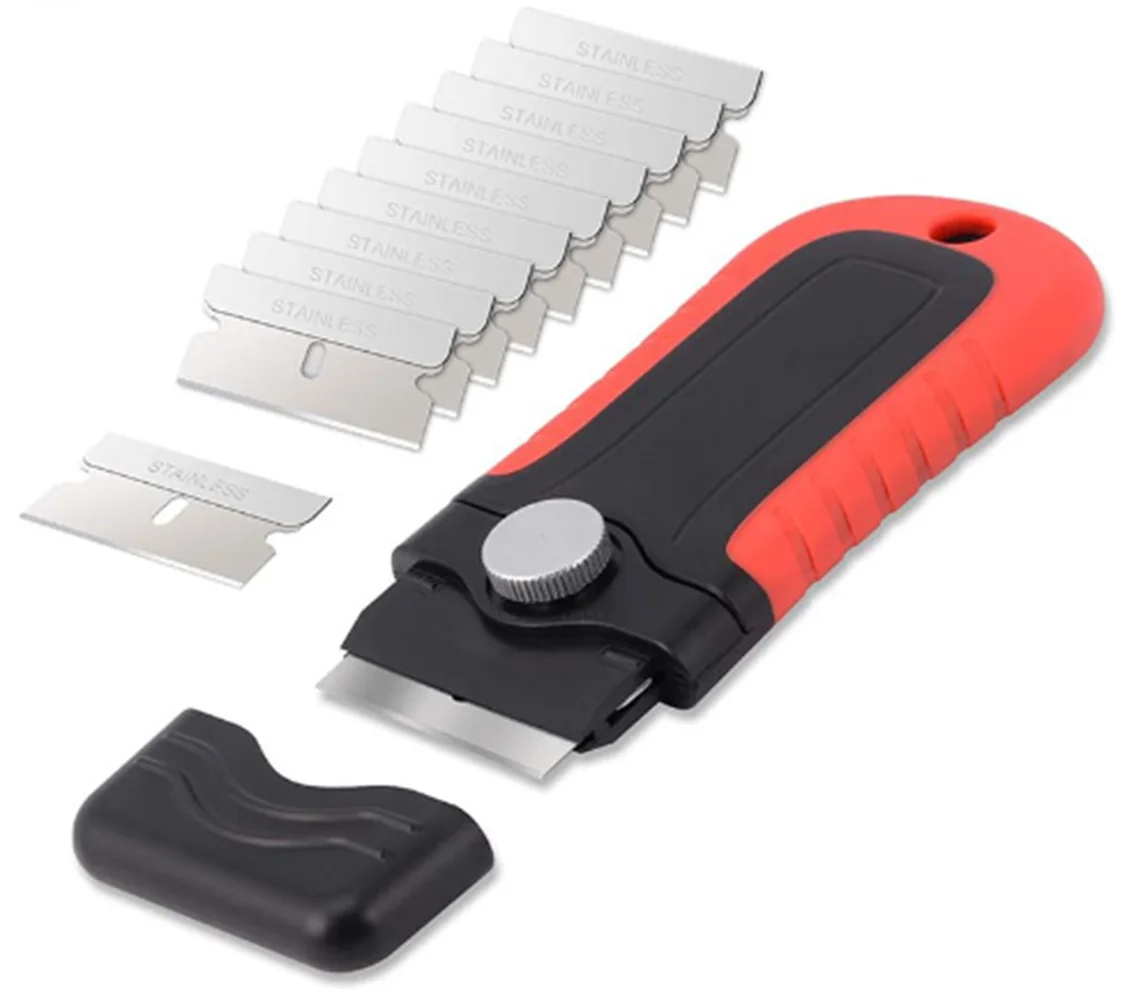 

Aluminum Alloy Snap-Off Utility Knife | 30° Precision Cutter for Car Vinyl Wrap & Window Tint Film Cutting