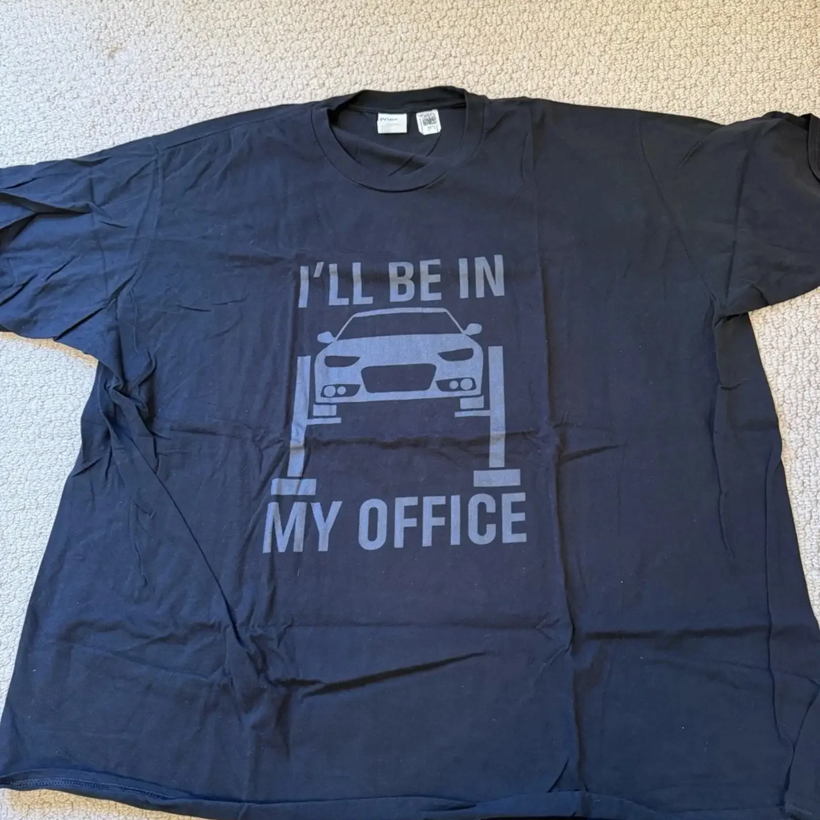 I'll Be In My Office Garage Car Tuning Mechanics Automotive T Shirt  vintage Washed Soft Stretched Casual Breathable