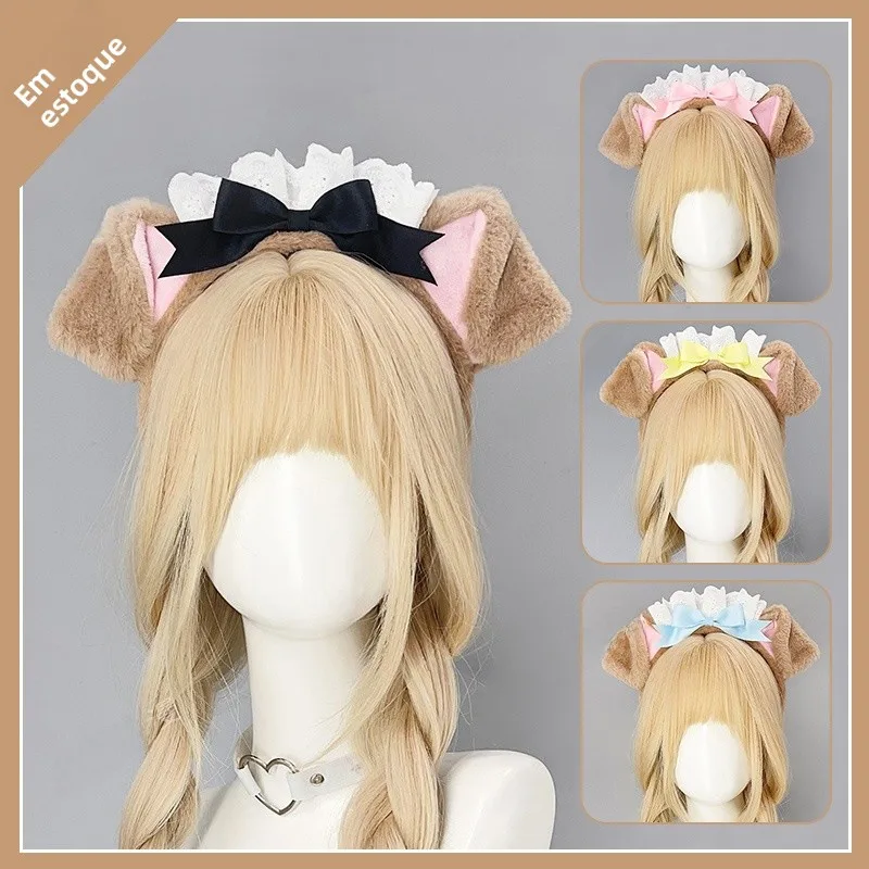 acorio-de-cabelo-artesanal-com-orelhas-de-cao-de-pelucia-estilo-cosplay-tiara-de-empregada-estilo-japones-sweet-lolita