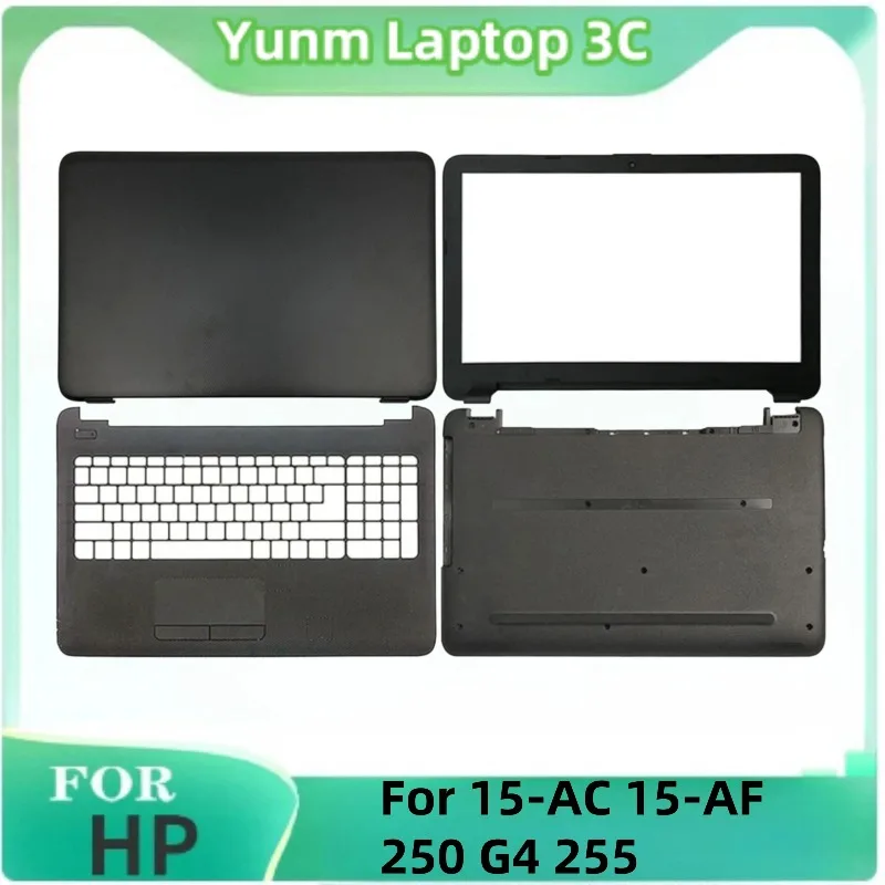 

NEW For HP 250 255 G4 G5 15-AF 15-AC 15-AY TPN-C125 C126 LCD Back Cover/Front Bezel/Hinges/Palmrest/Bottom Case
