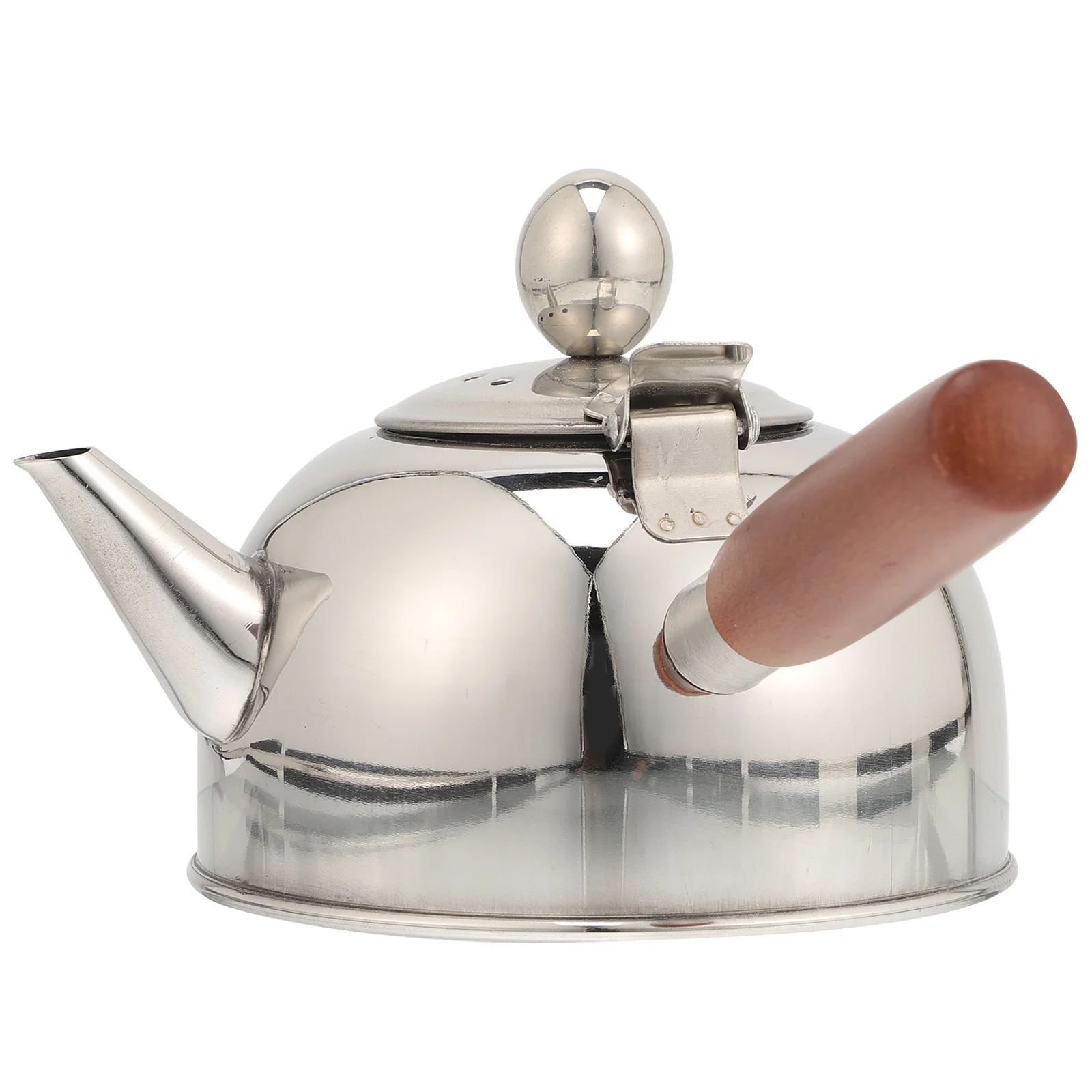 

Side Handle Kettle Tea Stainless Steel - Efficient Boiling for Coffee, Milk, Herbal Tea - Heat Resistant Handle Stovetop Kettle