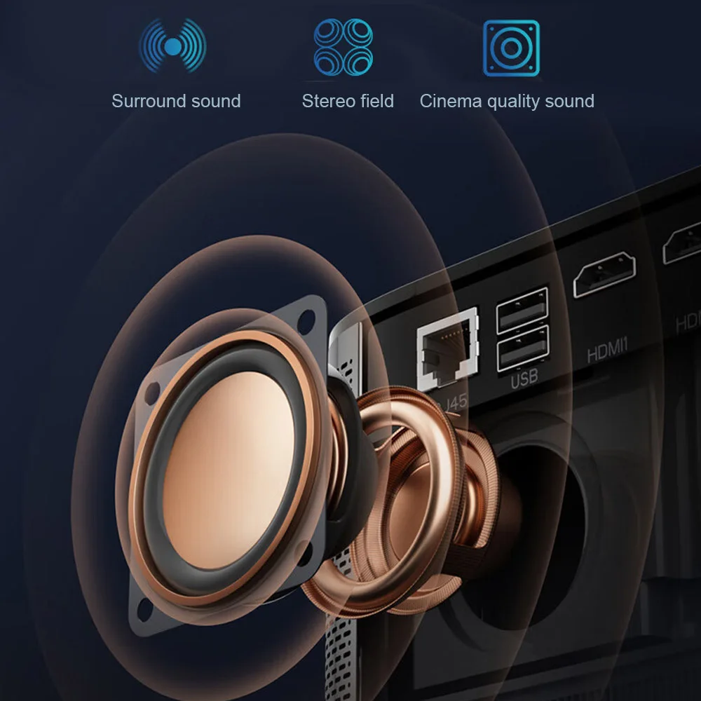 ThundeaL TDA6 Full HD Projektor 1080P 2K 4K Video Heimkino Autofokus 5G WLAN Android Projektor TDA6W 3D Tragbarer Beamer – Detail 23