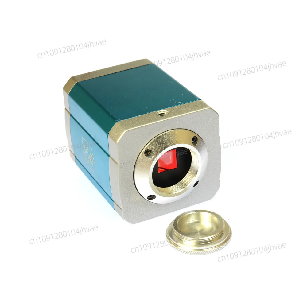 كاميرا مجهر 1080P VGA Full HD كاميرا رقمية صناعية مسجل فيديو 100X التكبير C-MOUNT عدسة لحام لتقوم بها بنفسك إصلاح PCB