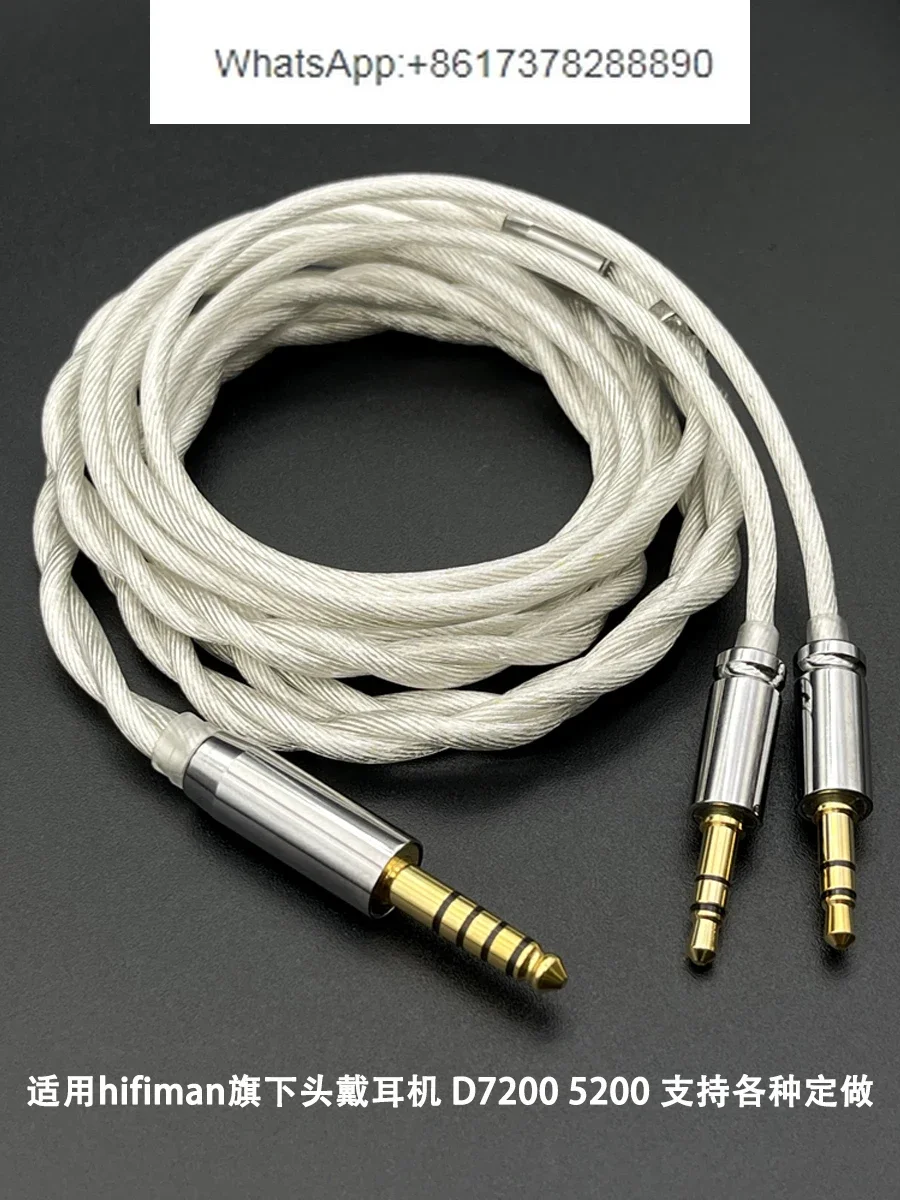 Suitable for hifiman he400se ananda d7200 r9 double 3.5 headset upgrade cable