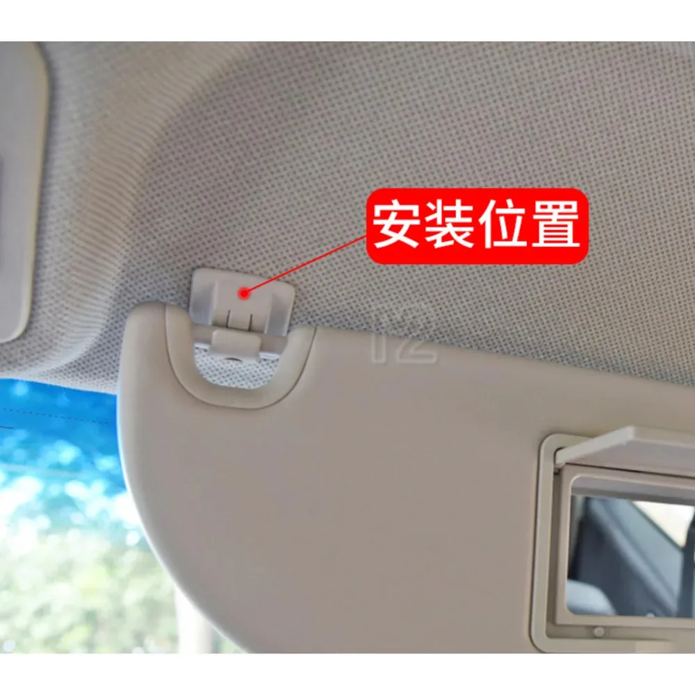 RETAINER-SUNVISOR For Jac J2 E10X E-JS1 Sunshade Buckle IEV6E Sunshade Fixing Clip Sunshade Bracket Hook